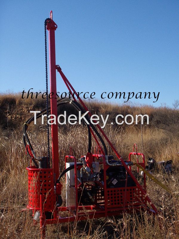 Man portable drilling rig TSP-40 oil exploration