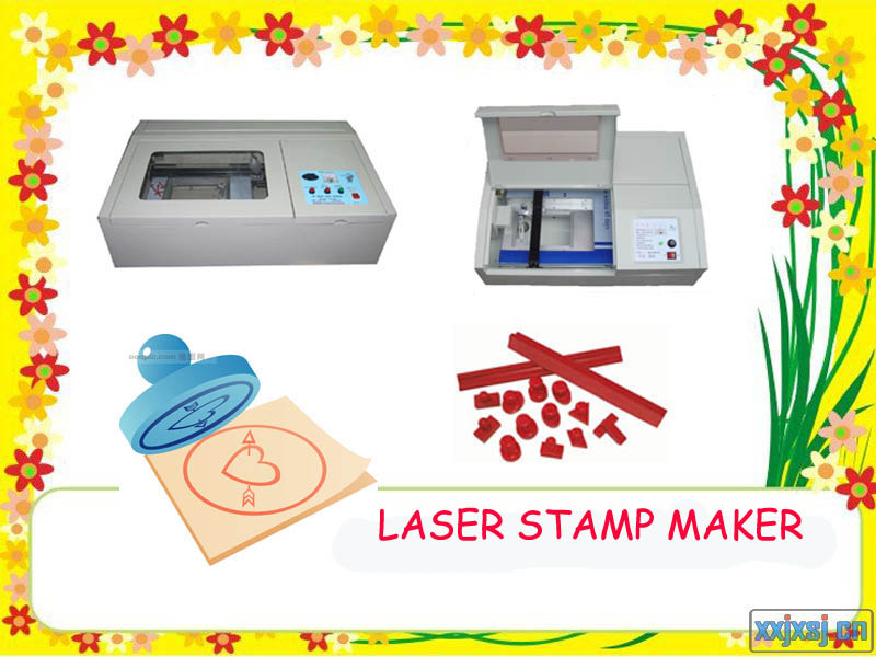 CM 40B laser rubber Stamp engraving machine