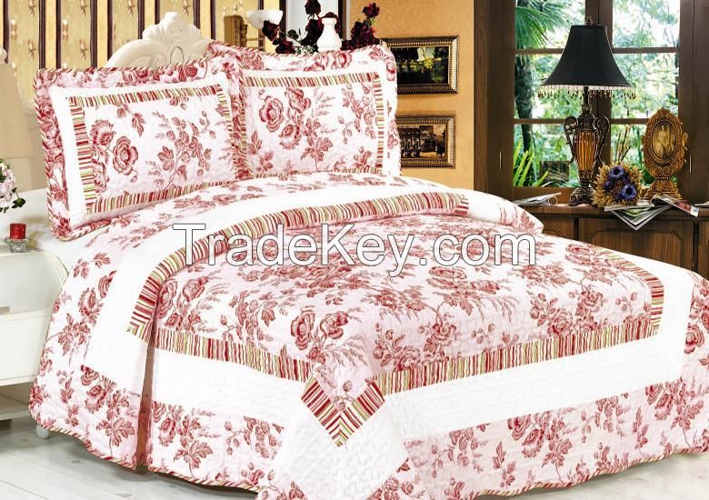 microfiber quilt bedspread set