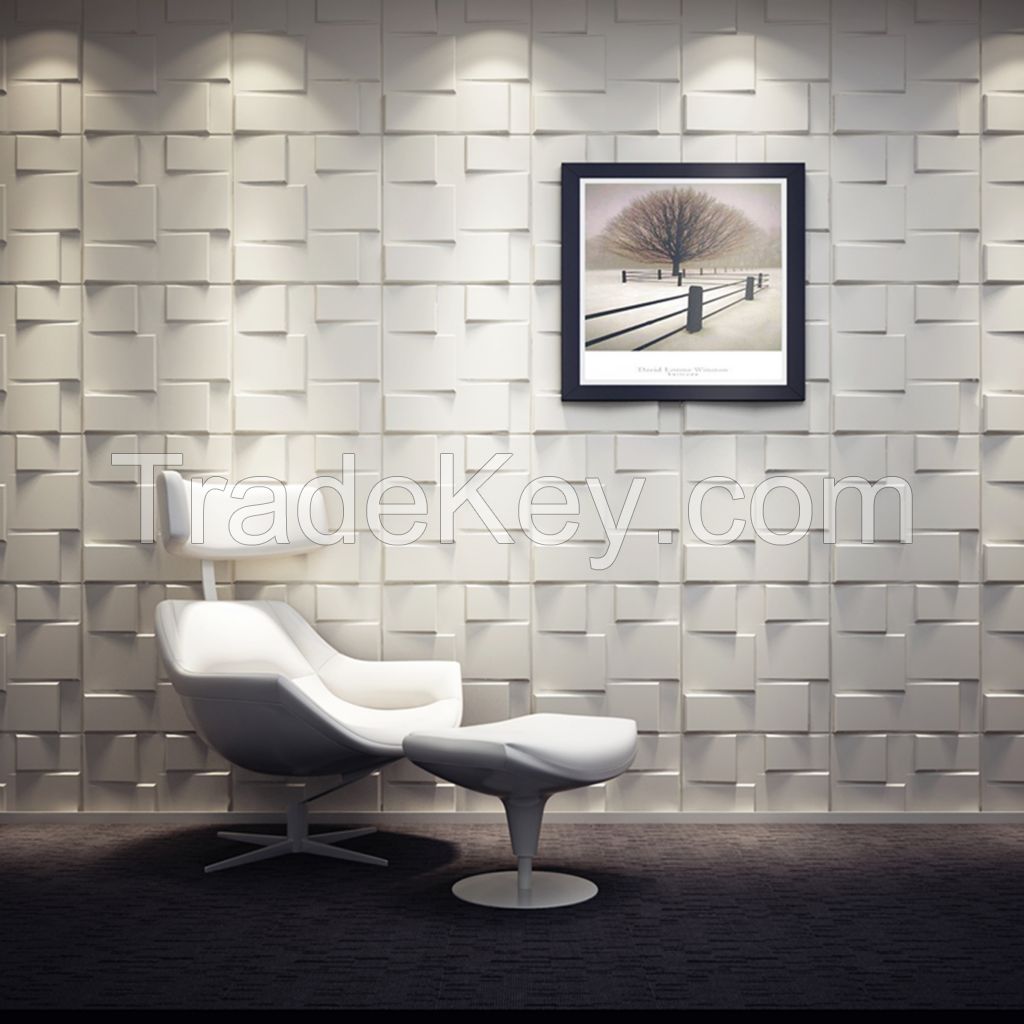 embossed effect eco-friendly 3d wallpaper 3d wall panel 3d wall covering