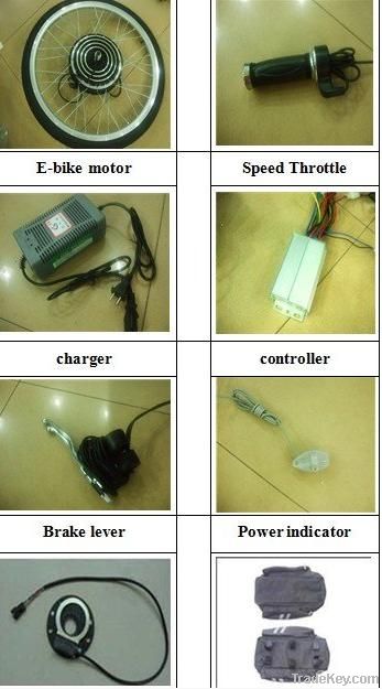 36V 500W Electric Bicycle Conversion Kit