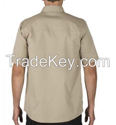 custom Tactical shirt oem embroidery printing short sleeve security Guard military shirt