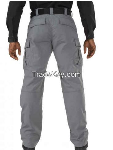 custom Tactical men pants oem embroidery printing  security Guard military pants
