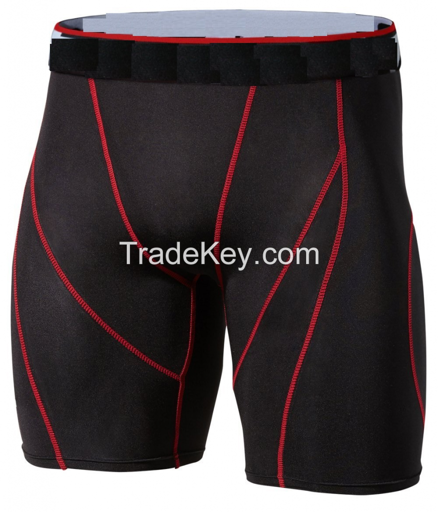 custom compression short Boxers and Briefs Designer Underwear men Gym work out running yoga