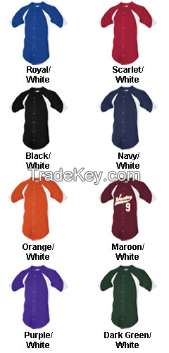 custom stylish wool reversible Baseball Jersey shirt adult women men youth embroidery printing sublimation jerseys