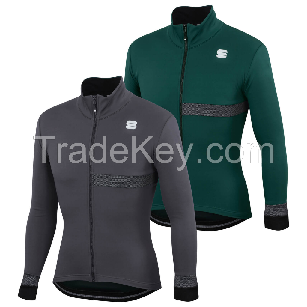 customize CYCLING jacket Breathable Compression Bike jacket thermal winter unisex jacket