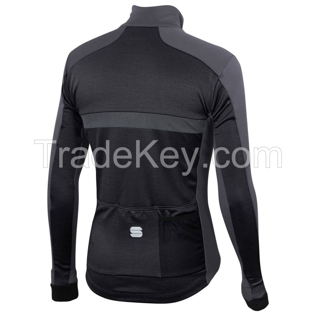 customize CYCLING jacket Breathable Compression Bike jacket thermal winter unisex jacket