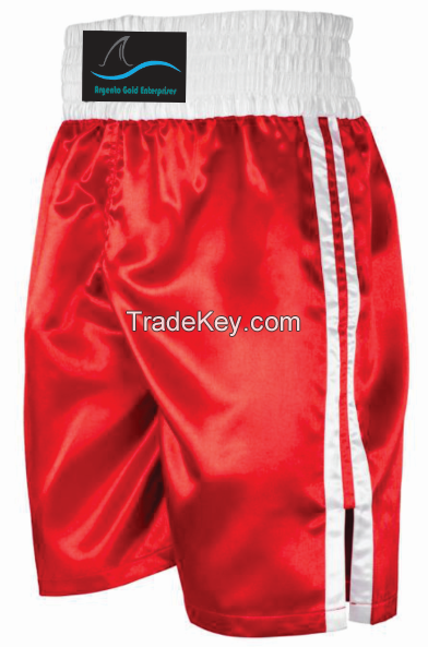 customize Fight MMA custom logo Kick Boxing Trunks Shorts silk satin