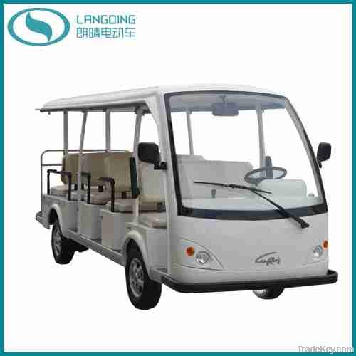 CE Electric Car Sightseeing Shuttle Bus Tourist Coach 14 Seats