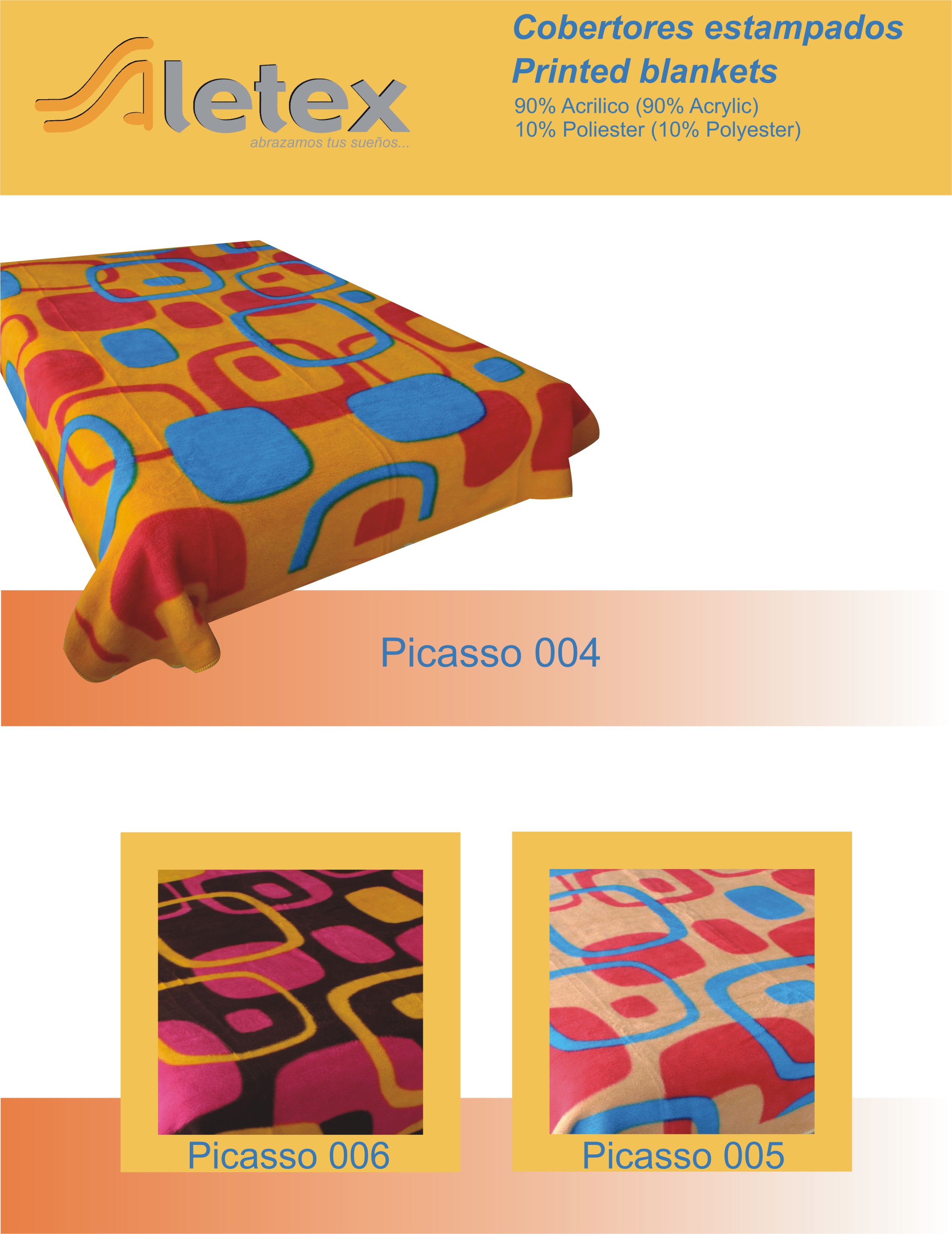 Queen size printed Modern Blankets