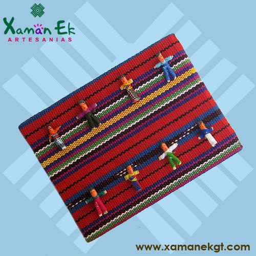 Note book, worry doll