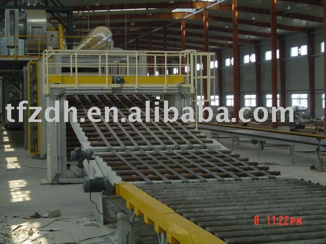 gypsum board machinery line