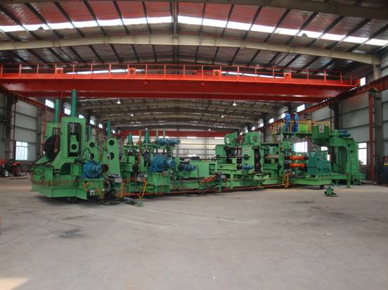 spiral welding pipe mill