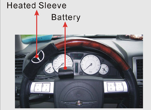 Heated Steering Wheel Cover-Work when you drive