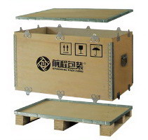 Foldable Plywood Box/Collapsible Plywood Box/Quick Assembly Box