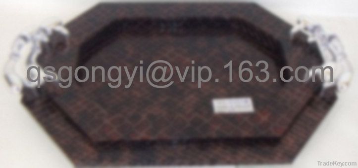 PU LEATHER TRAYS