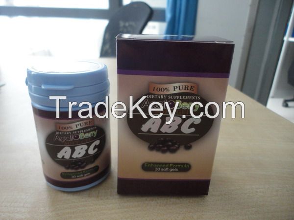 ABC Acai Berry Slimming Capsule Botanical slimming  Softgel