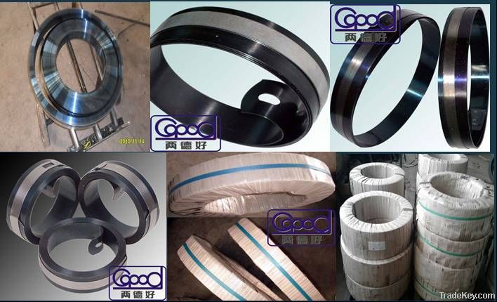 CK67 hardened and tempered steel strip