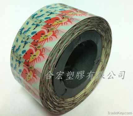 Multi-Color Printed Shoelace Tipping Film