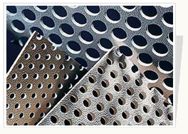 Galvanized / PVC Coated Perforated Metal