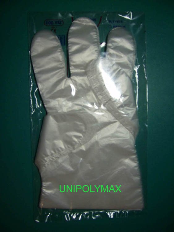 PE (Poly, Plastic, HDPE, LDPE, EVA) Glove
