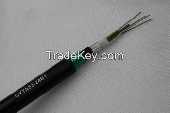 Optical Fibre Cable, Layerstranded Reinforced Armored and Double Sheathed Optical Cable(GYTA53), Low Price, Good Quality