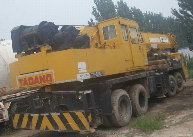 Used Tadano Wheeled Crane (TG 500E)