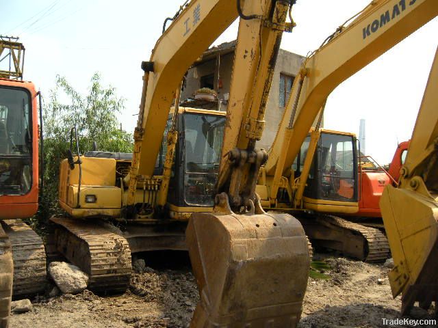 Used Komatsu PC100-6E crawler excavator