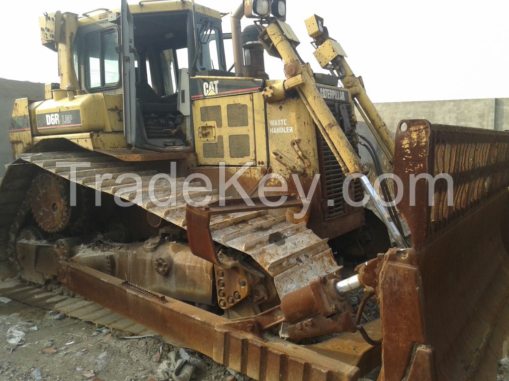 used caterpillar D6R LGP bulldozer 