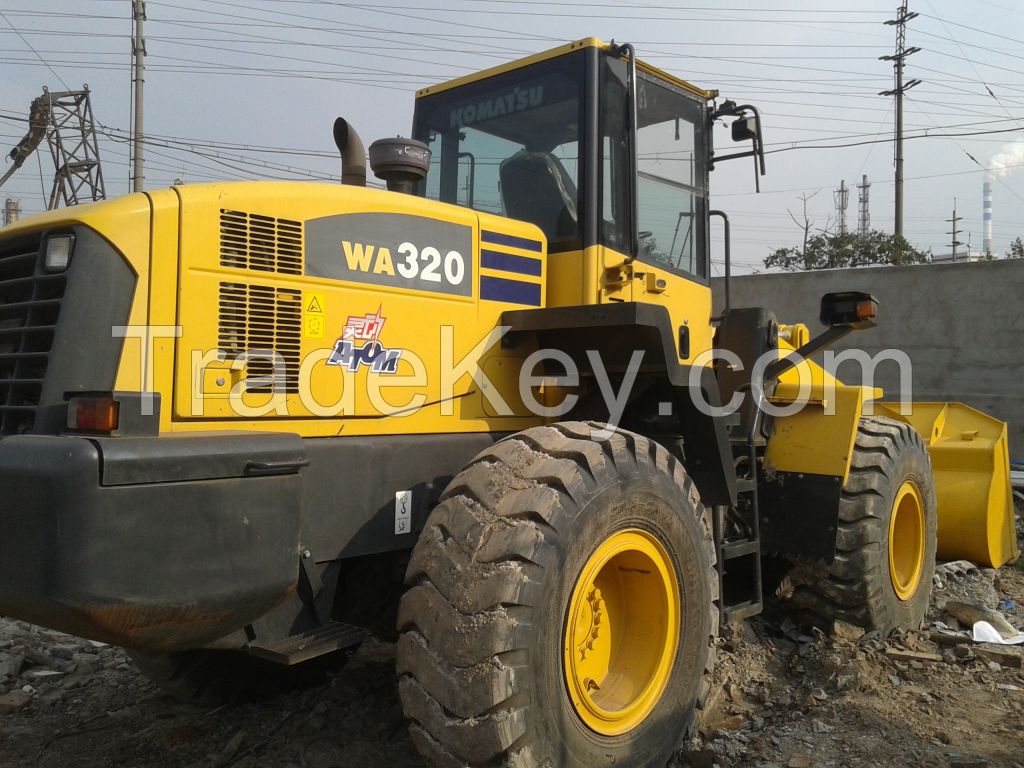 used komatsu WA320-5 wheel loader 