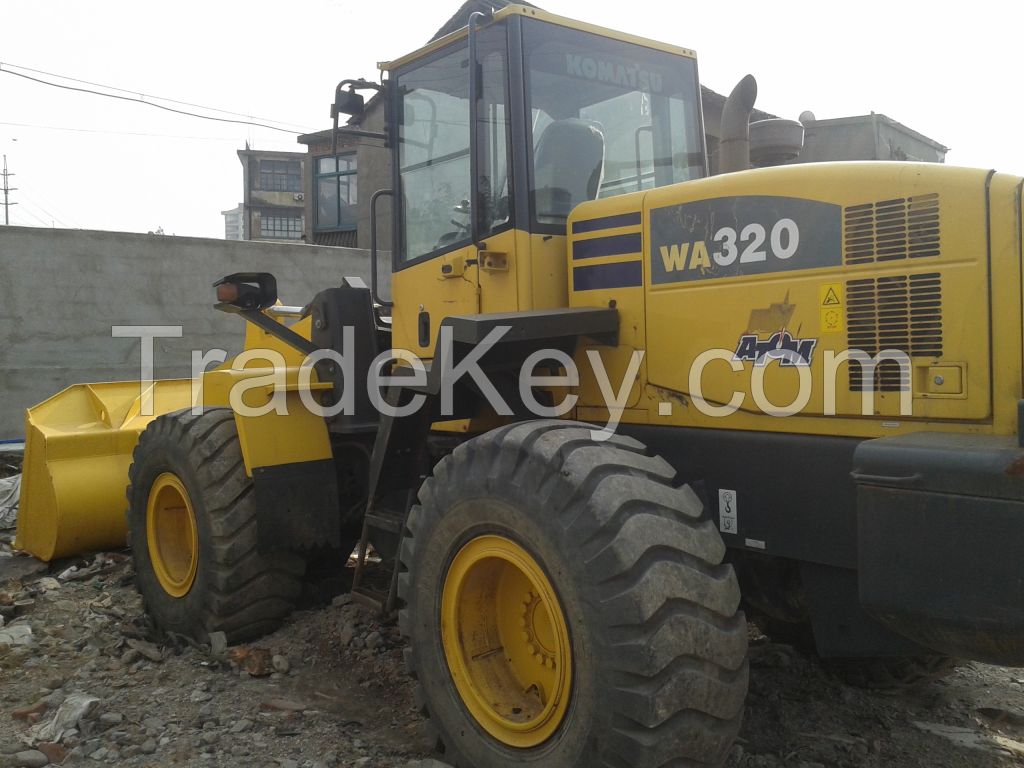 used komatsu WA320-5 wheel loader 