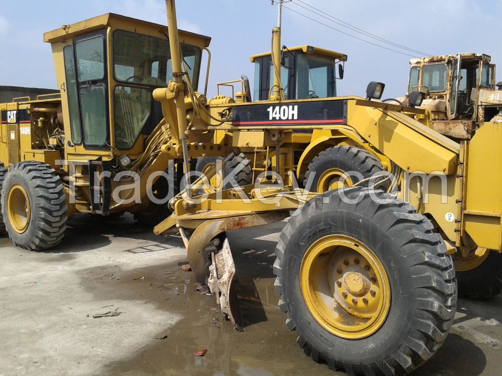 used caterpillar 140H motor grader 