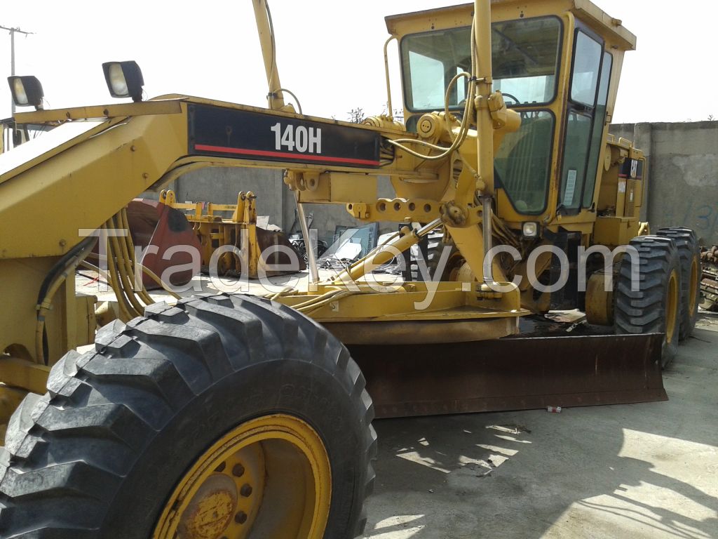 used caterpillar 140H motor grader