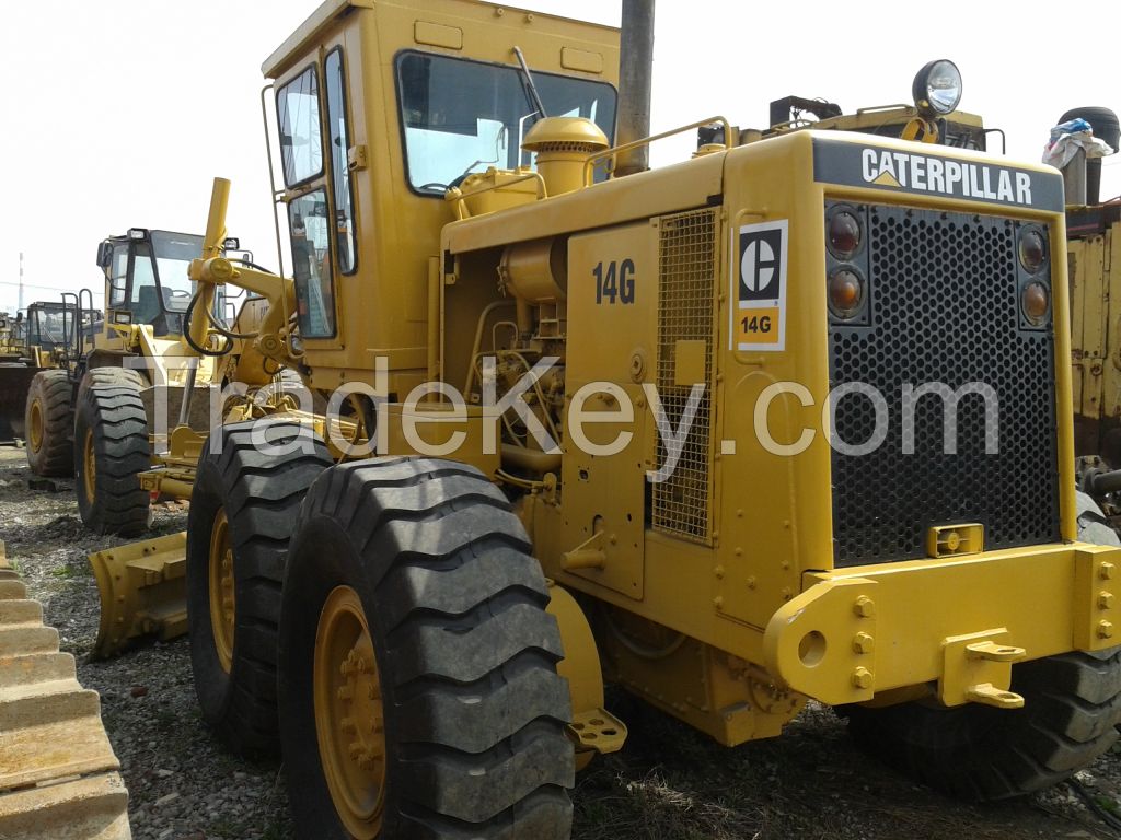 used caterpillar 14G motor grader