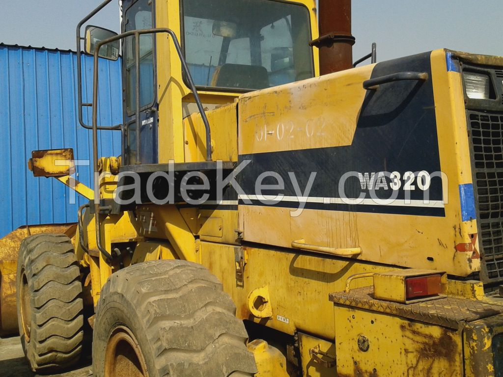 used komatsu WA320-1 wheel loader