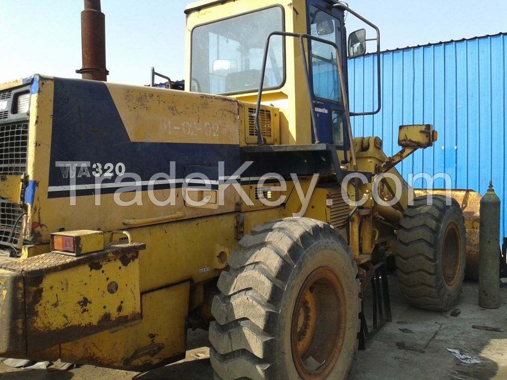 used komatsu WA320-1 wheel loader