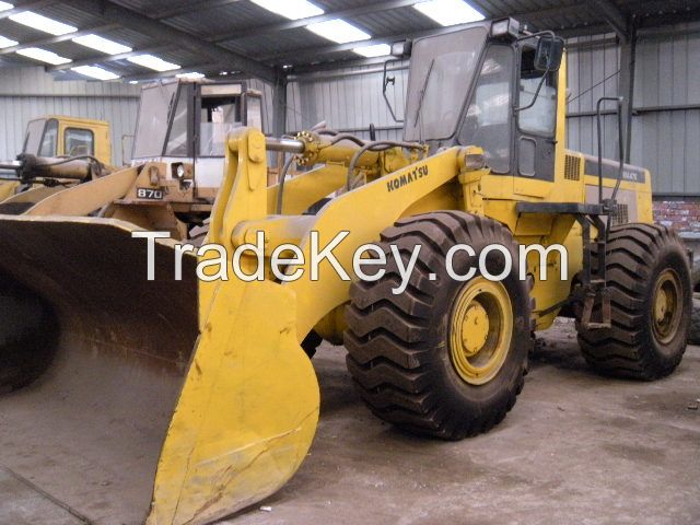 used komatsu WA470-3 wheel loader