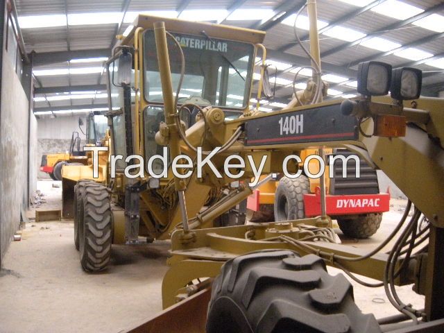 used caterpillar 140H grader 