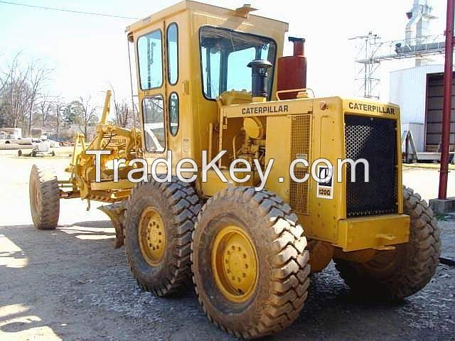 used caterpillar 120G motor grader