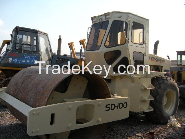 used ingersollrand SD100 road roller