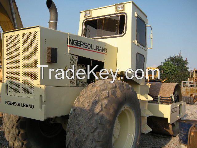 used ingersollrand SD100 road roller 