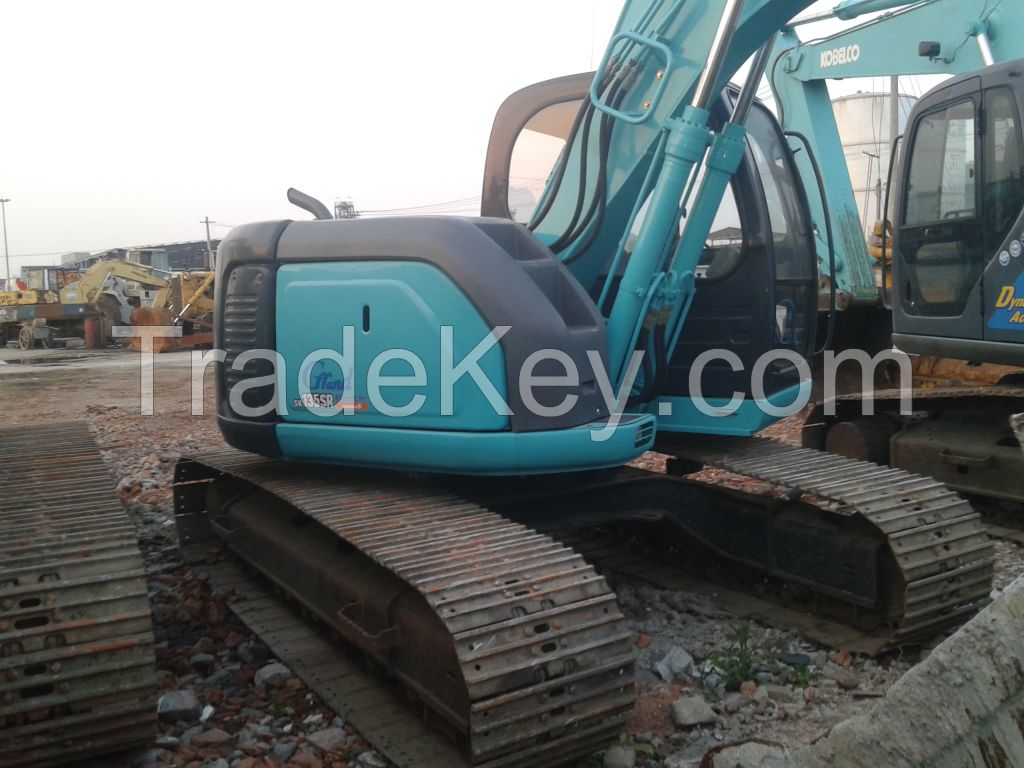used kobelco SK135SR excavator