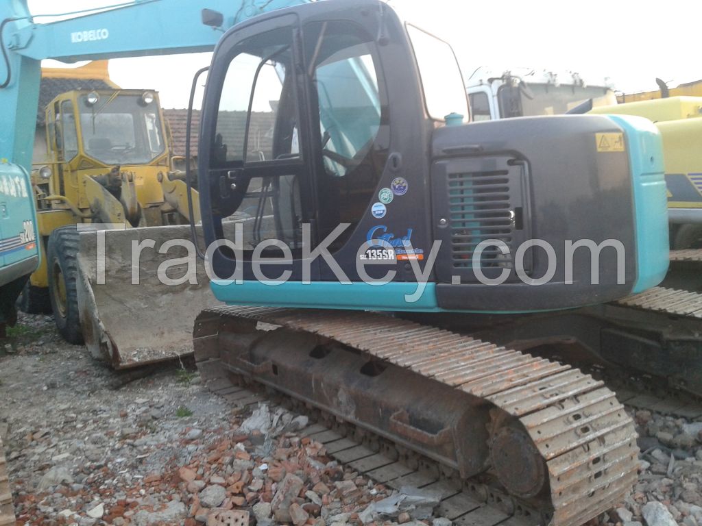 used kobelco SK135SR excavator 