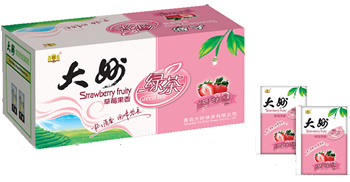 demo strawberry fruity tea