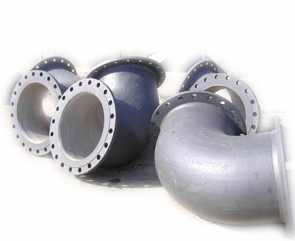 Ductile iron pipe fittings -- double flange bend