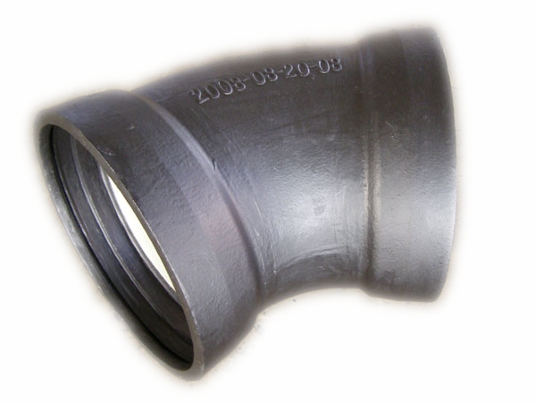 Ductile iron pipe fittings -- Double Socket Bend