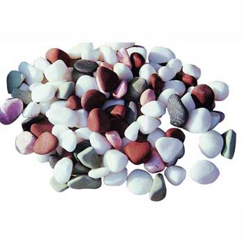 Landscaping stone pebbles