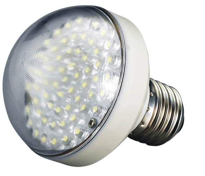 LED  bulb , 60 pcs LED, E27  base