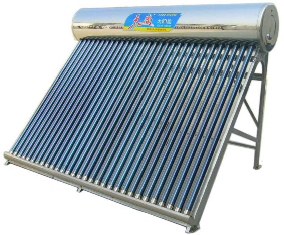 solar water heater-non pressure vacuum