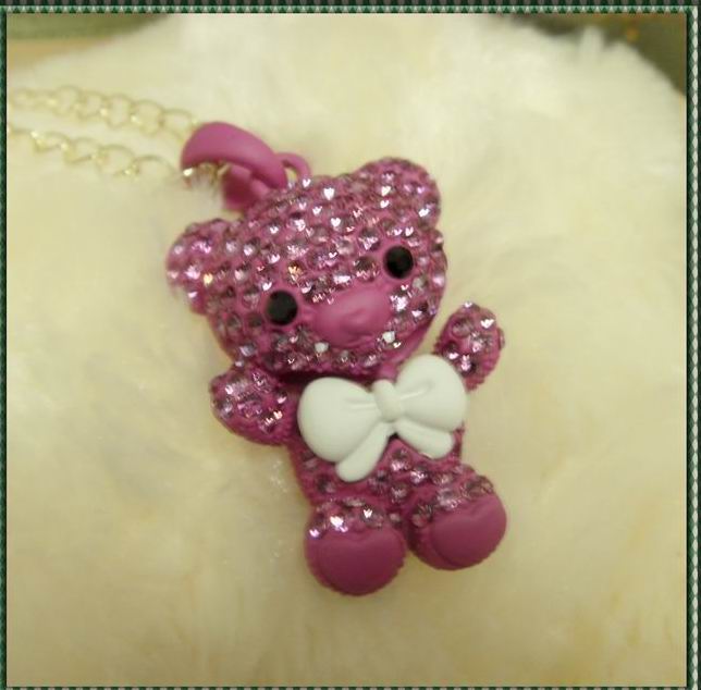 bear necklace jewelry